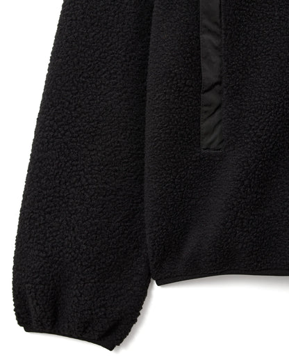 Weekend Offender Stanier Sherpa Fleece // BLACK