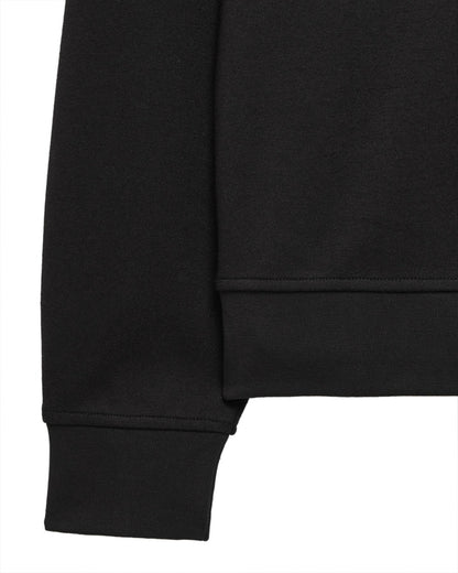 Weekend Offender Henson Quarter Zip Sweatshirt // BLACK