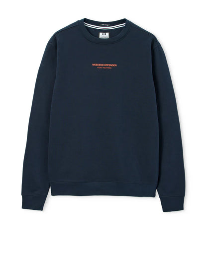 Weekend Offender Raval Sweatshirt // NAVY