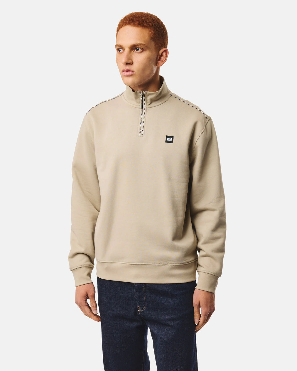 Weekend Offender Matisa Quarter Zip Sweatshirt // ROCK