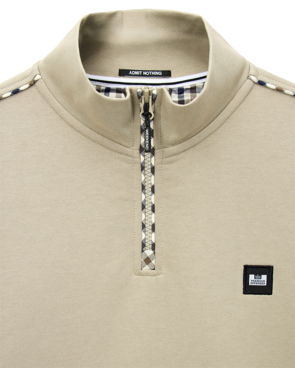 Weekend Offender Matisa Quarter Zip Sweatshirt // ROCK