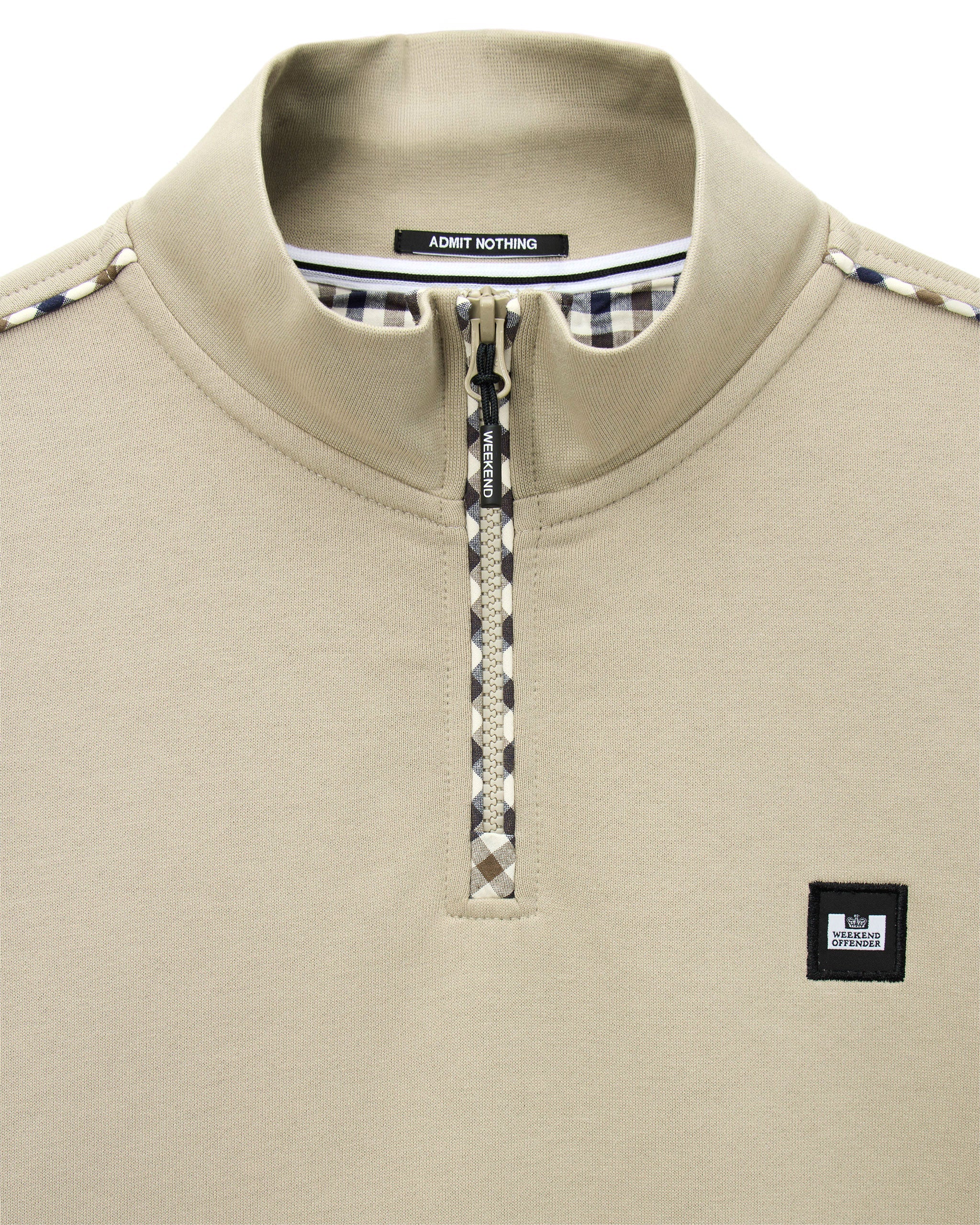 Weekend Offender Matisa Quarter Zip Sweatshirt // ROCK