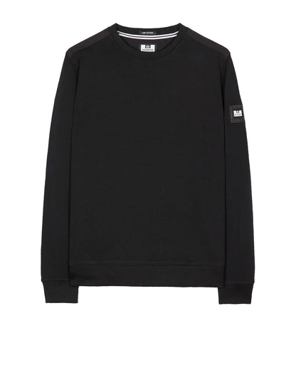 Weekend Offender F Bomb Sweatshirt // SVART