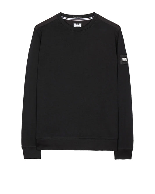 Weekend Offender F Bomb Sweatshirt // SVART