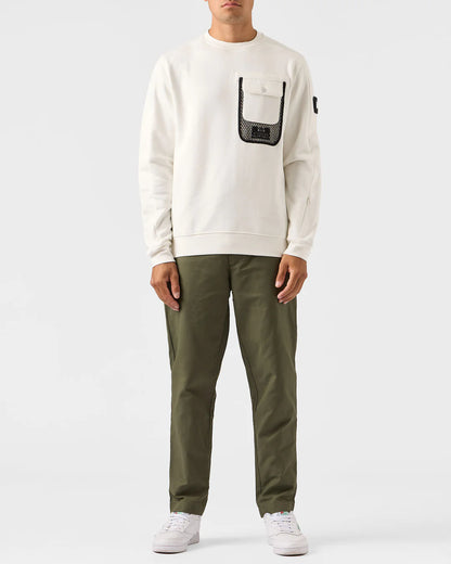 Weekend Offender Adiel Sweatshirt // WINTER WHITE