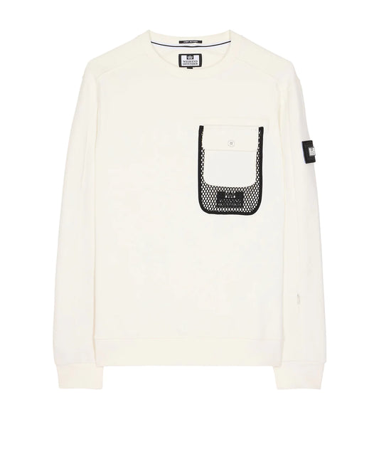 Weekend Offender Adiel Sweatshirt // WINTER WHITE