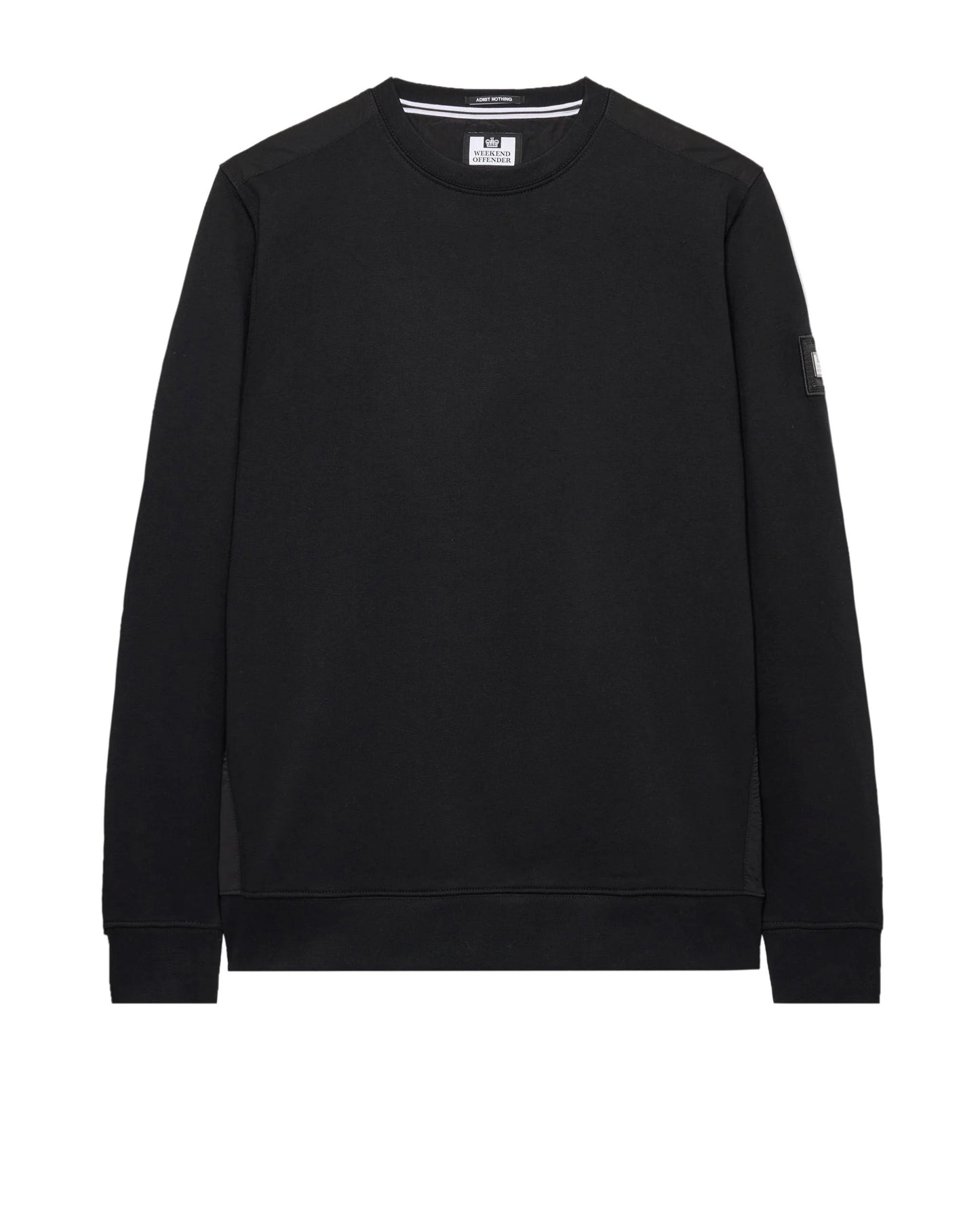 Weekend Offender F Bomb Sweatshirt // BLACK