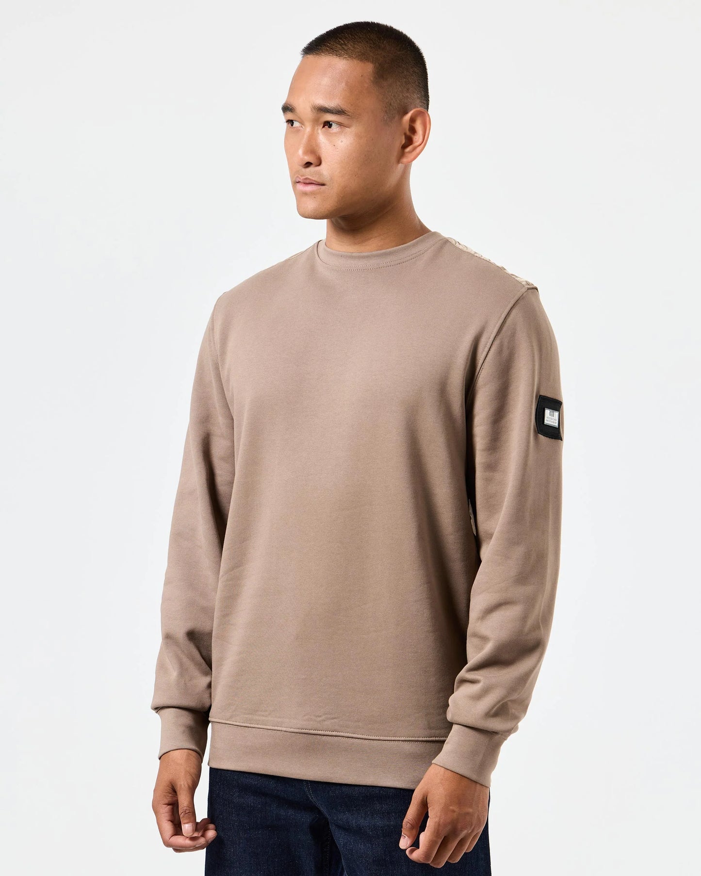 Weekend Offender F Bomb Sweatshirt // MOCHA BROWN