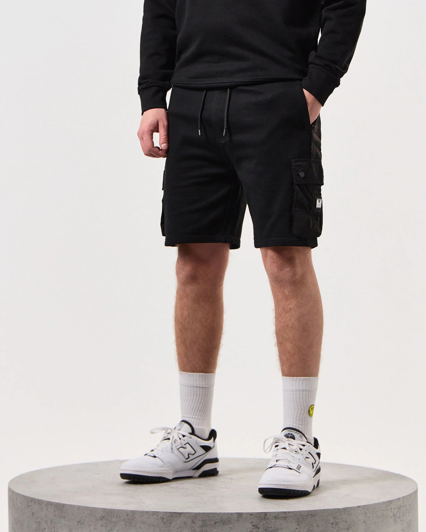 Weekend Offender Pink Sands Jogger Shorts // SVART 