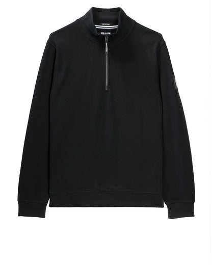 Weekend Offender Kraviz Quarter Zip Sweat // BLACK