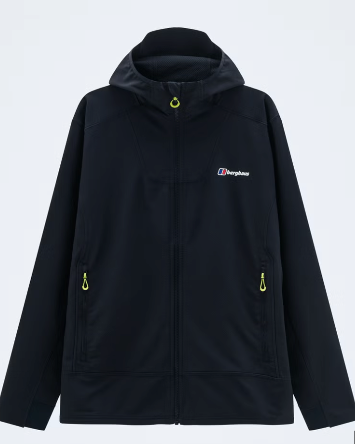 Berghaus Greenbank Hooded Jacket // BLACK