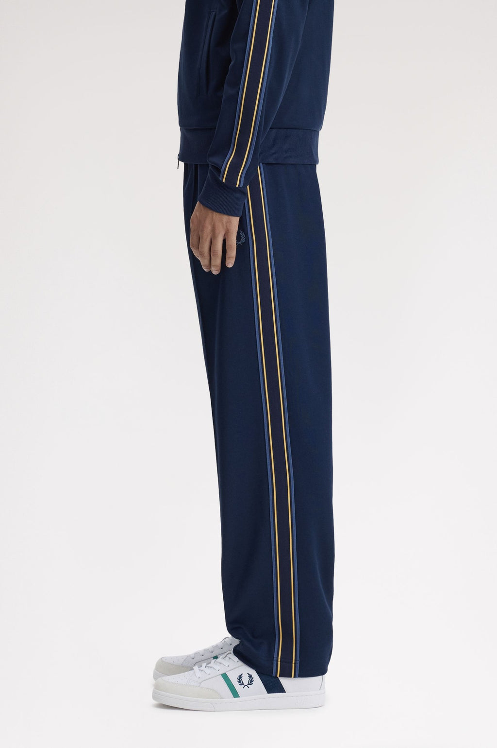 Fred Perry  T2309 Tramline Tape Track Pant // TENNIS BLUE