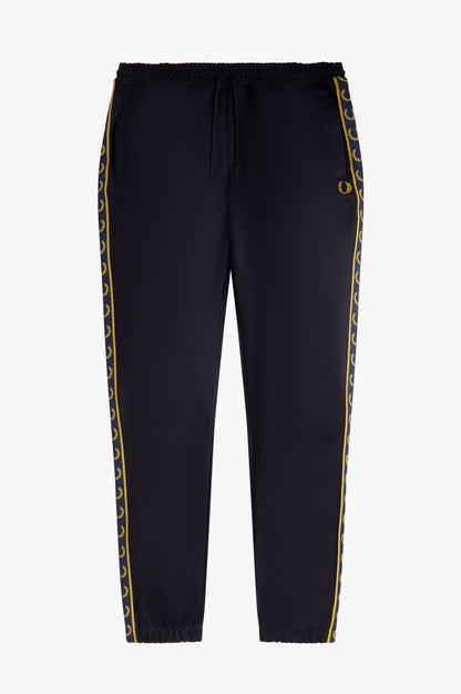 Fred Perry Contrast Tape Track Pants T5507 // NAVY W75