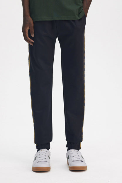 Fred Perry Contrast Tape Track Pants T5507 // NAVY W75