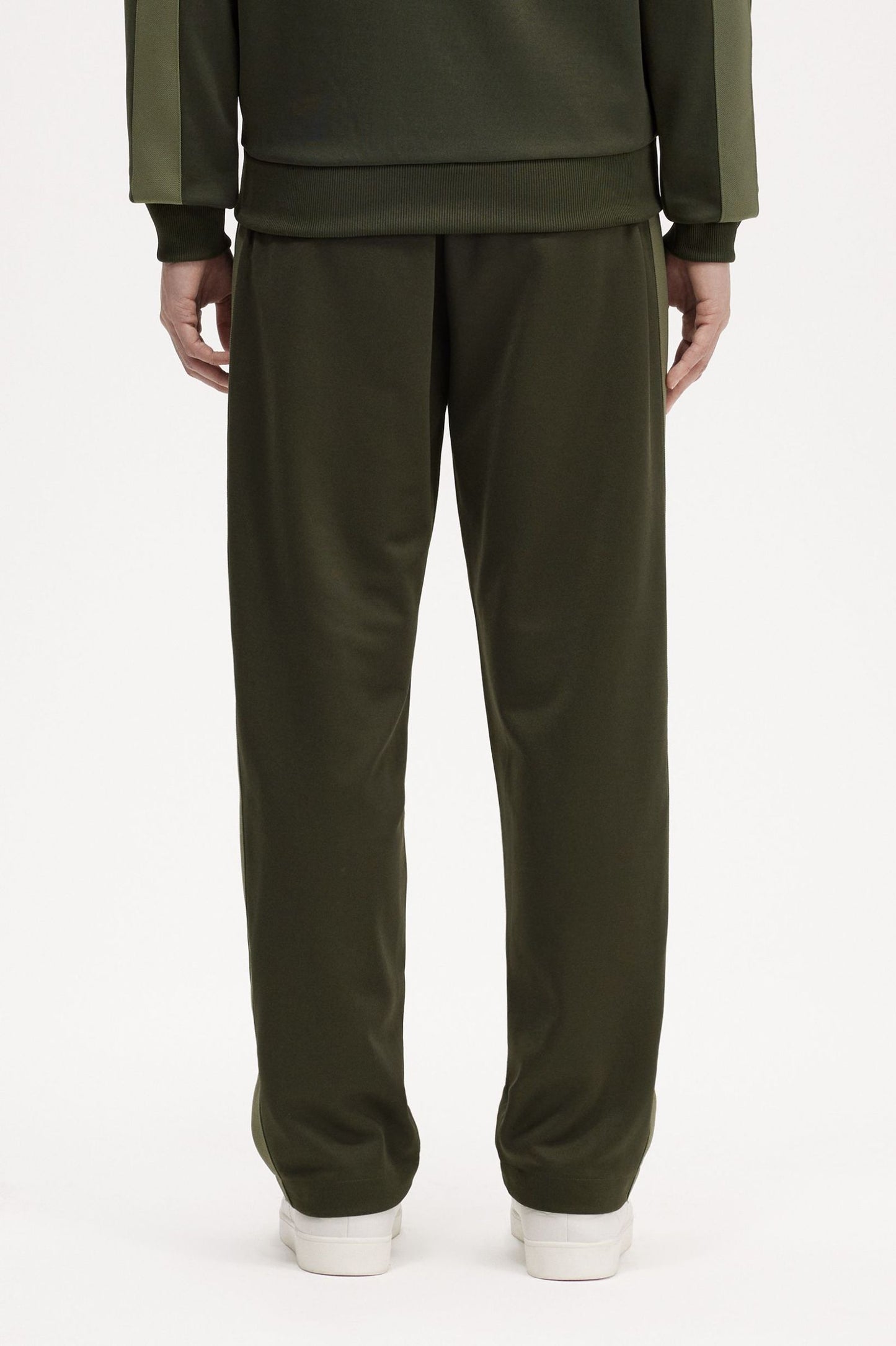 Fred Perry Tape Detail Track Pants T7176 // HUNTING GREEN