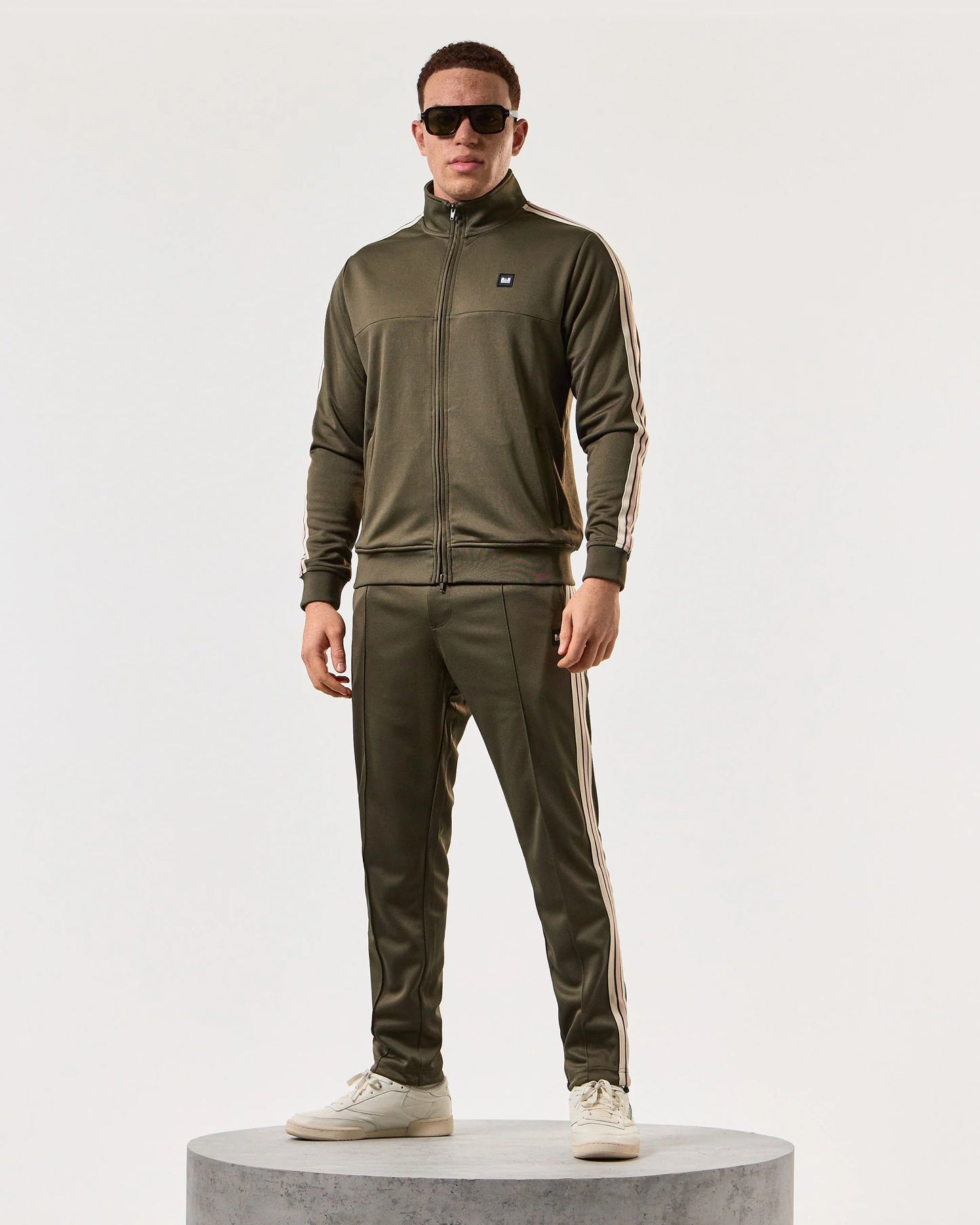 Weekend Offender Hamoa Track Pants // CASTLE GREEN