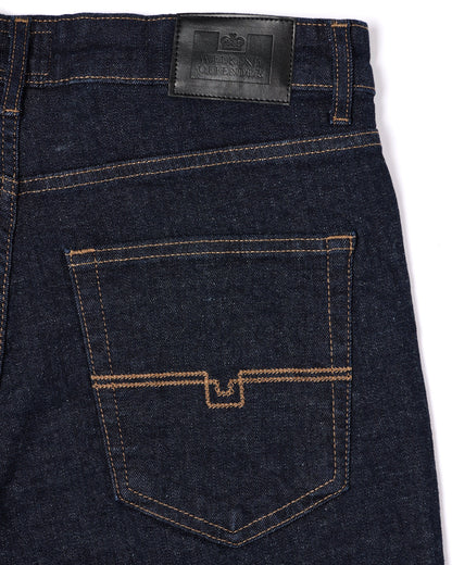 Weekend Offender Tapered Fit Denim Jeans // DARK RINSE