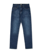 Weekend Offender Tapered Fit Denim Jeans // DARK VINTAGE