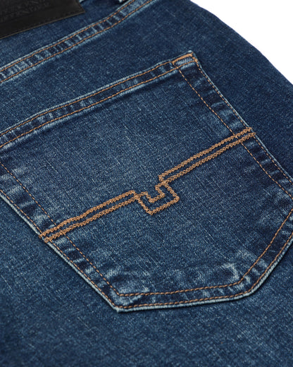 Weekend Offender Tapered Fit Denim Jeans // DARK VINTAGE