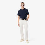 Lacoste Embossed Branding Cotton T-shirt // MIDNIGHT BLUE