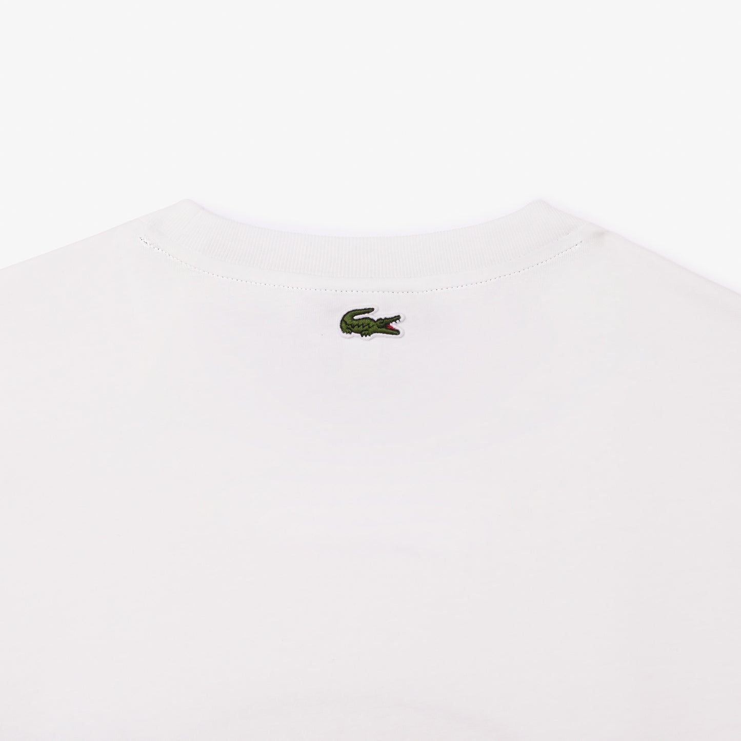 Lacoste Monogram Print Tee TH1415 // WHITE IJW 