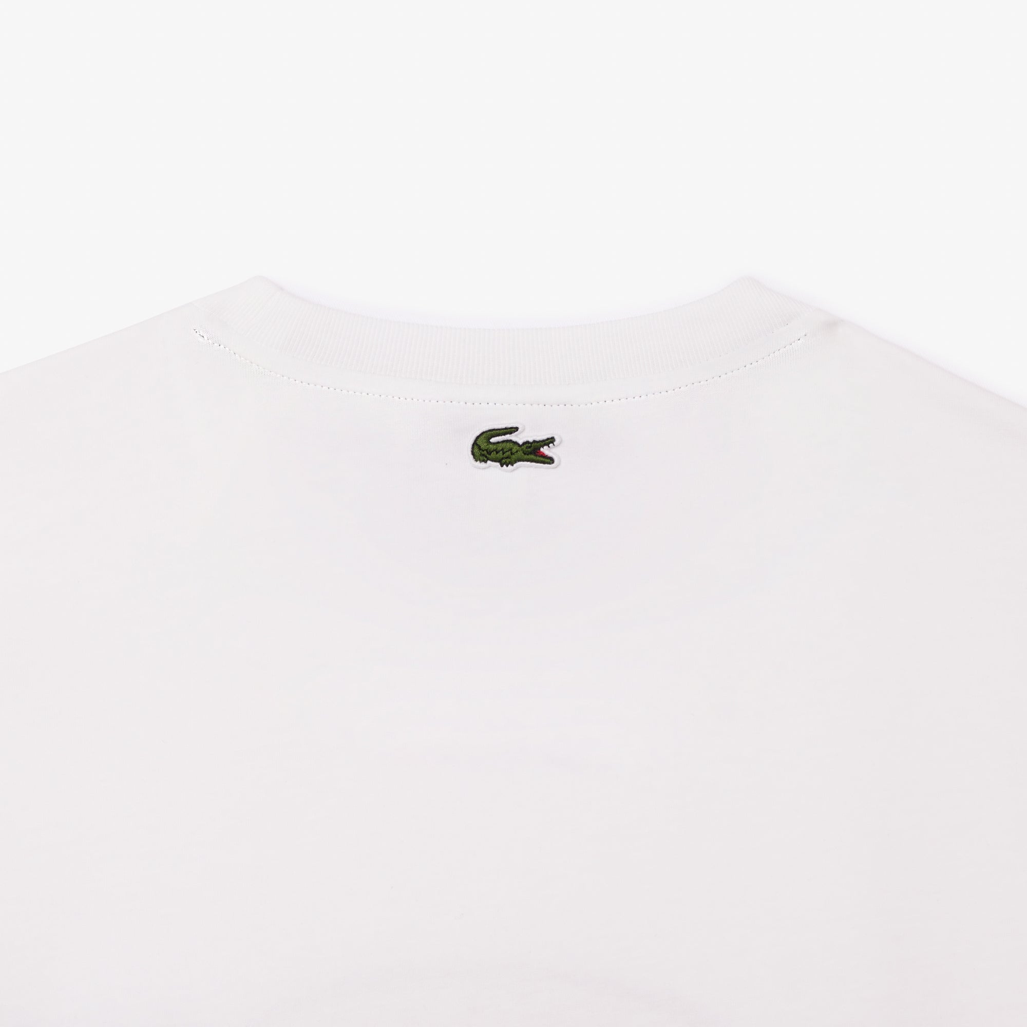 Lacoste Monogram Print Tee TH1415 // WHITE IJW