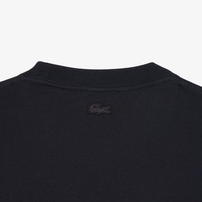 Lacoste Embroidered Heavy Jersey T-shirt // BLACK 350