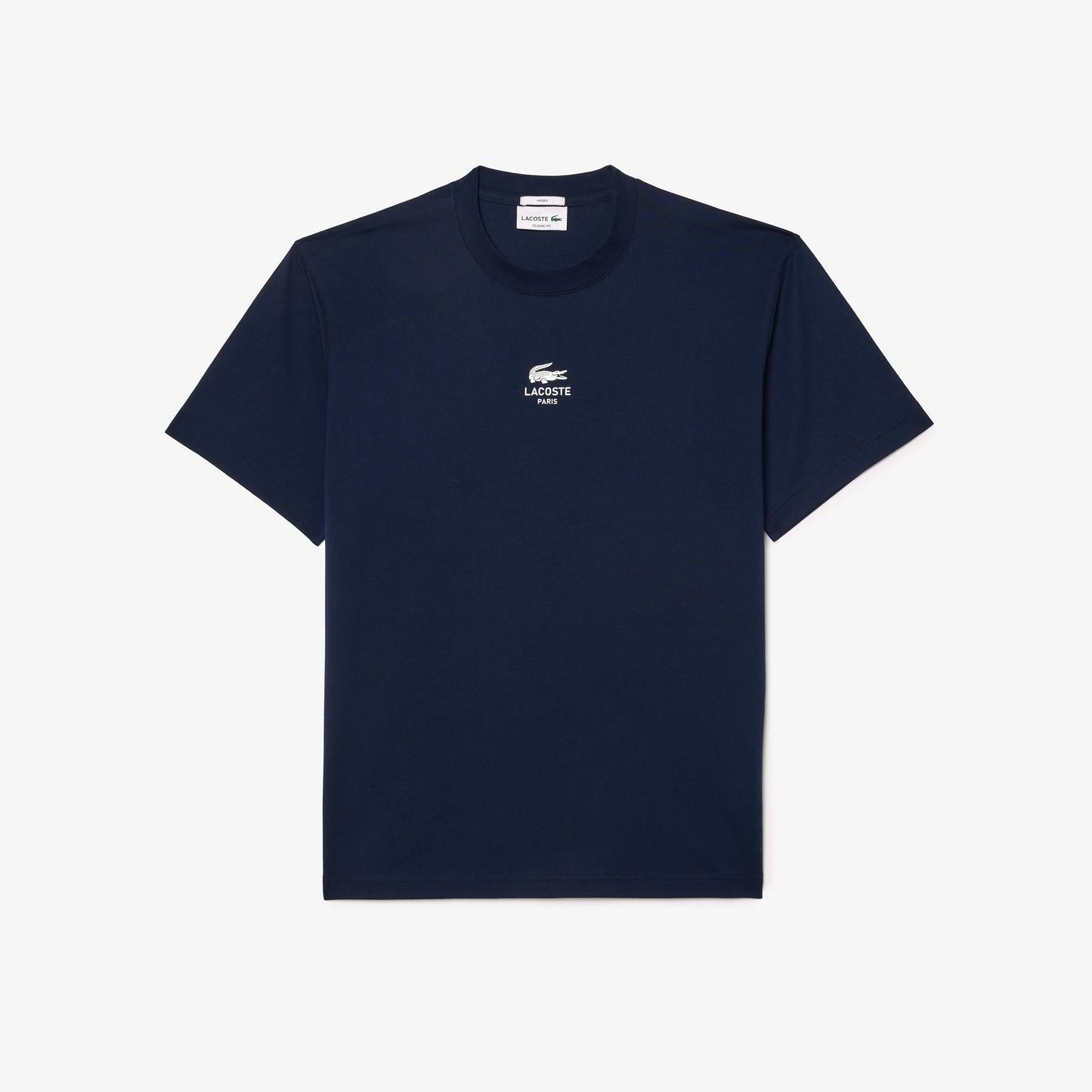 Lacoste Signature Print T-shirt TH2739 // MIDNIGHT BLUE 166