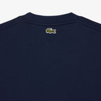 Lacoste Signature Print T-shirt TH2739 // MIDNIGHT BLUE 166