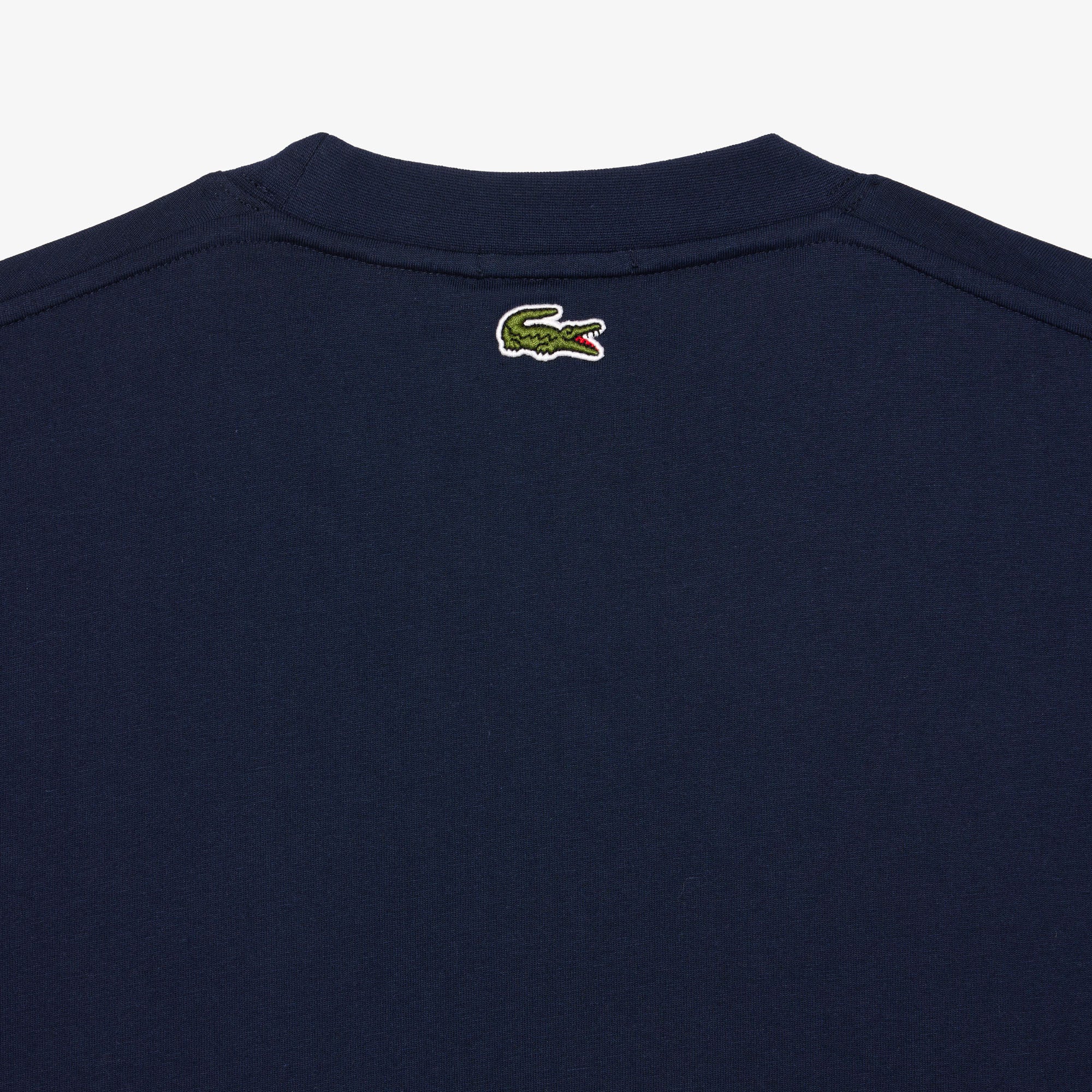 Lacoste Signature Print T-shirt TH2739 // MIDNIGHT BLUE 166