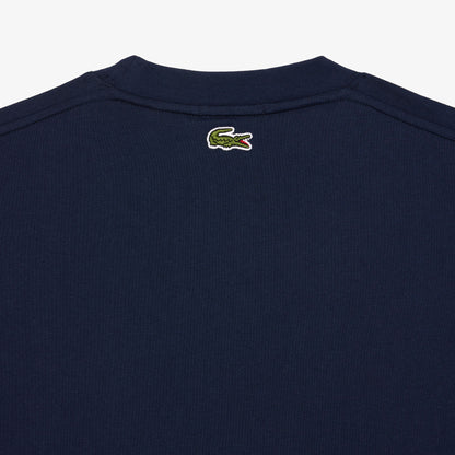 Lacoste Signature Print T-shirt TH2739 // MIDNIGHT BLUE 166