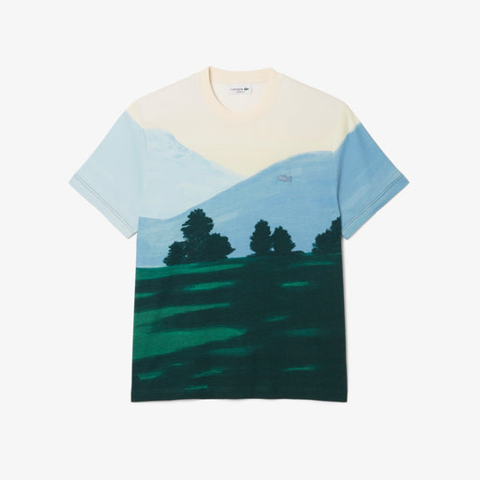 Lacoste Printed Jersey T-shirt TH5896 // MULTI 9IX