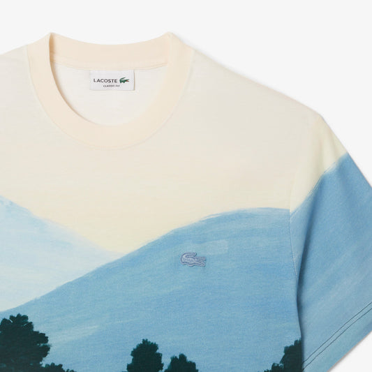 Lacoste Printed Jersey T-shirt TH5896 // MULTI 9IX