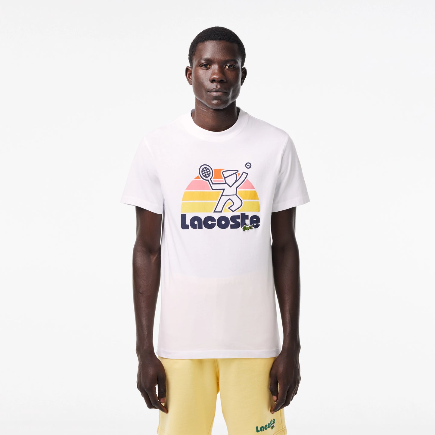 Lacoste Effect Tennis Tee TH8567 // WHITE