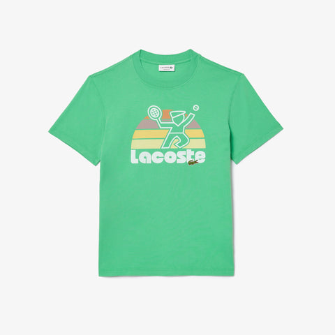 Lacoste Effect Tennis Tee TH8567 // WASHED GREEN