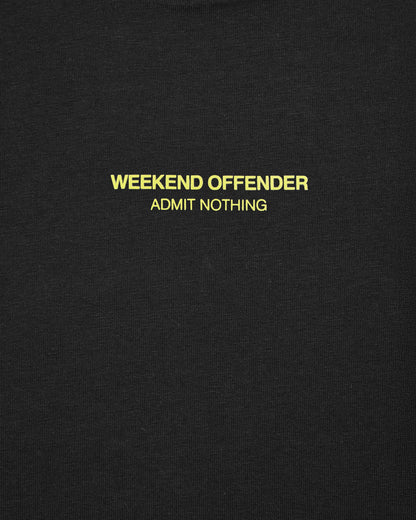 Weekend Offender Millergrove T-Shirt // BLACK/PERIDOT GREEN