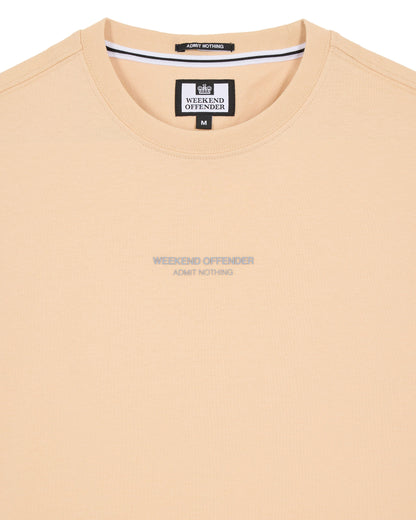 Weekend Offender Millergrove T-Shirt // DEEP CHAMPAGNE/SMOKEY GREY