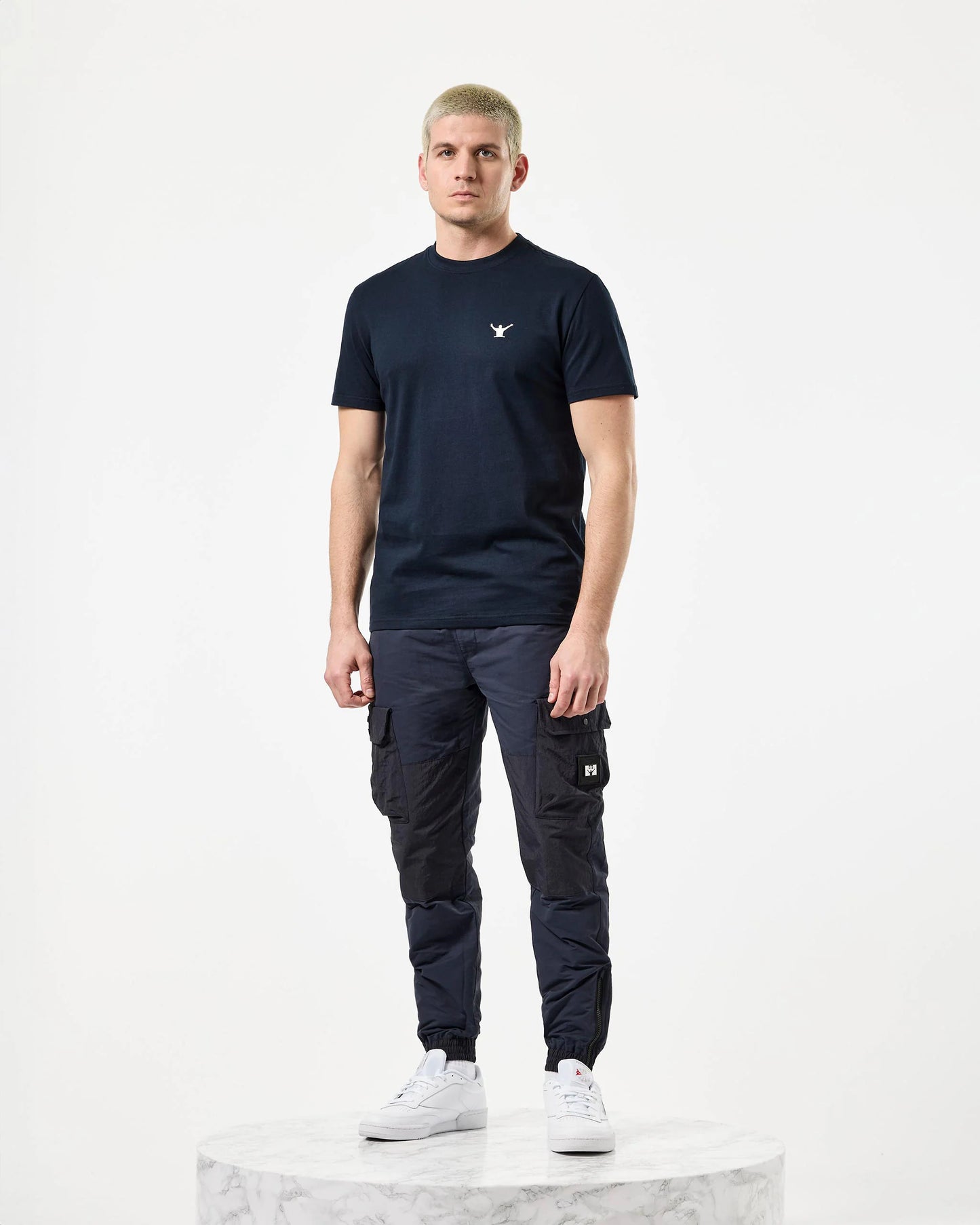 Weekend Offender x Leo Gregory Colom T-Shirt // NAVY