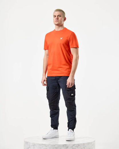 Weekend Offender x Leo Gregory Colom T-Shirt // PURE ORANGE