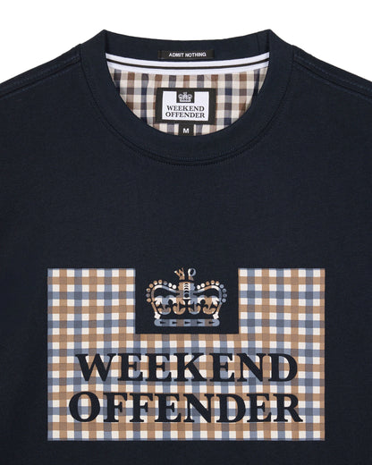 Weekend Offender Schevchenko T-Shirt // NAVY/MID HOUSE