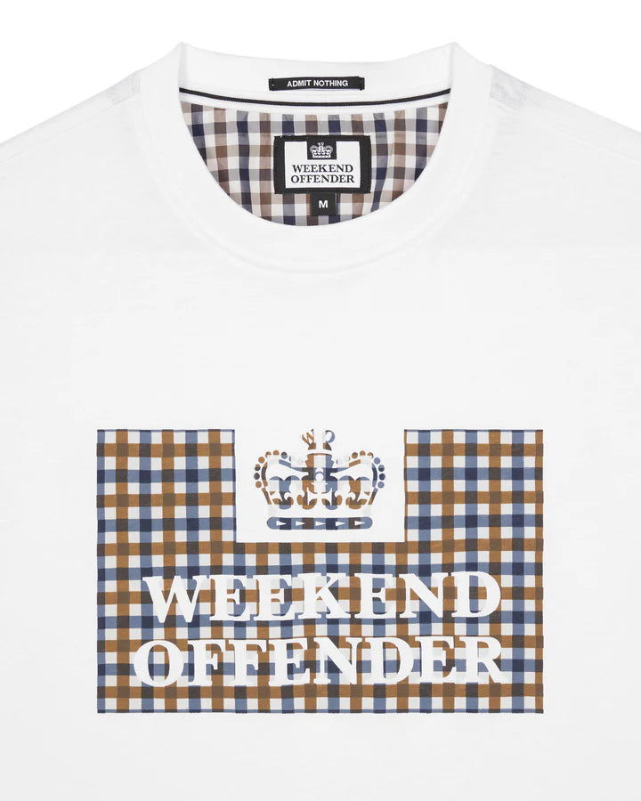 Weekend Offender Shevchenko T-Shirt // WHITE