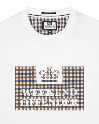 Weekend Offender Shevchenko T-Shirt // WHITE