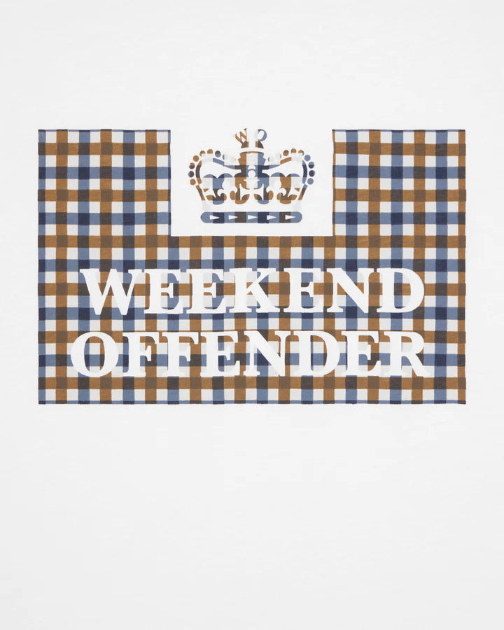 Weekend Offender Shevchenko T-Shirt // WHITE