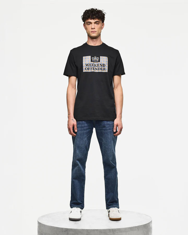 Weekend Offender Shevchenko T-Shirt // BLACK