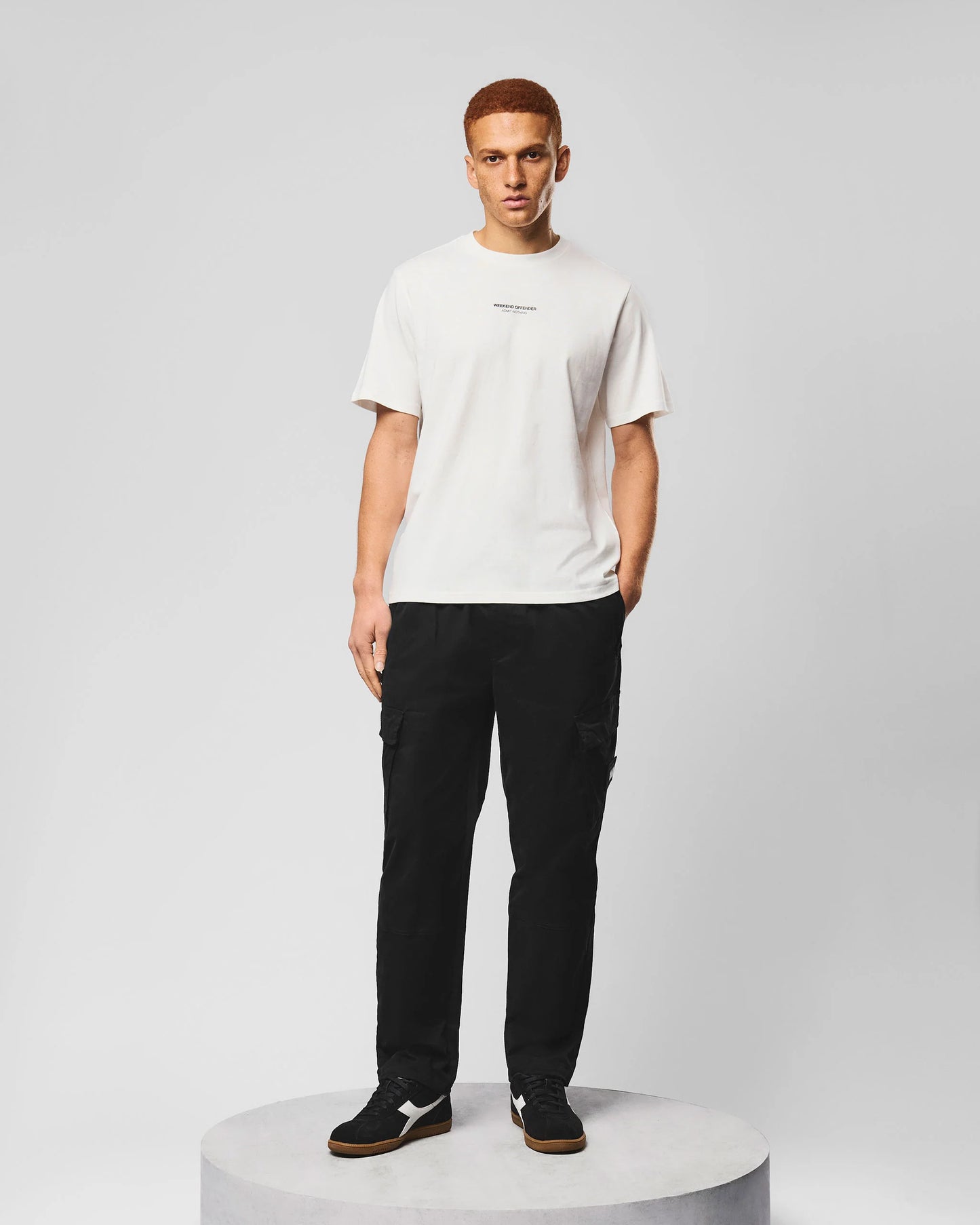 Weekend Offender Millergrove T-Shirt // GHOST- FOREST GREEN