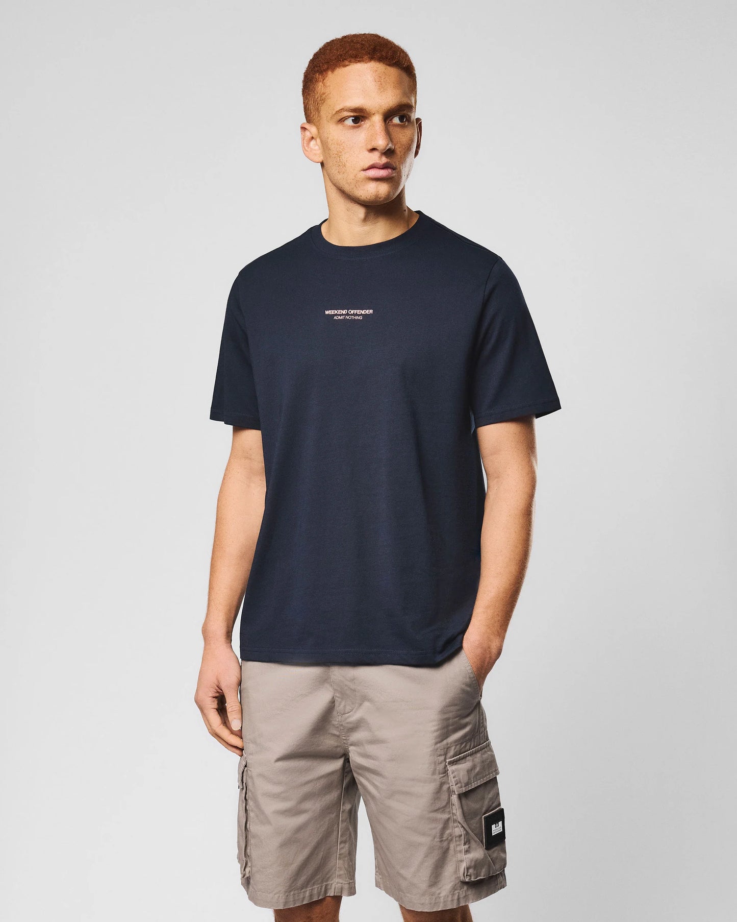 Weekend Offender Millergrove T-Shirt // NAVY CORAL