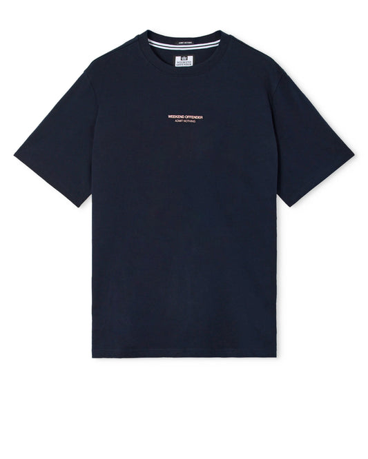 Weekend Offender Millergrove T-Shirt // NAVY CORAL