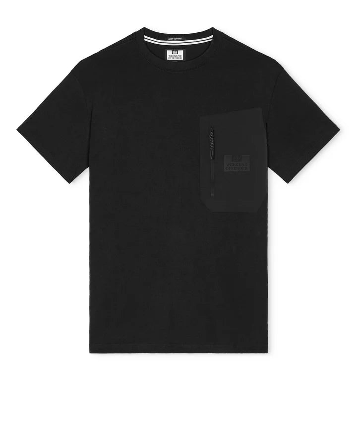 Weekend Offender Porcaro T-Shirt // BLACK