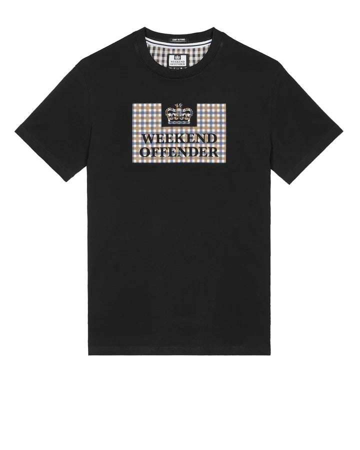 Weekend Offender Shevchenko T-Shirt // BLACK