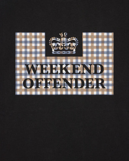 Weekend Offender Shevchenko T-Shirt // BLACK